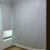 Light Grey Roller Blinds recessed mounted on L shaped window