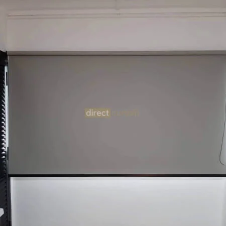 Blackout Roller Blind Charleston Grey