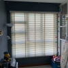 Fauxwood (PVC) Venetian Blind – Bright White 50mm with Tape C511