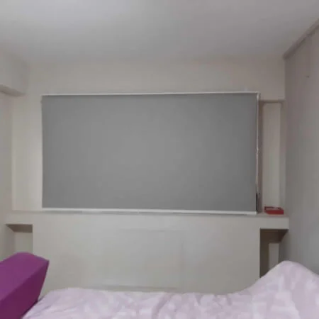 Indoor Roller Blind Charleston Grey appears as grey