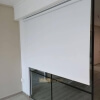 Indoor blackout blind in porcelain white colour-watermark