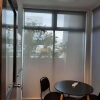 Sunscreen Roller Blind Grey White in Office at Burn Road 3