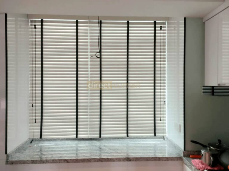 Venetian Blinds Singapore | Wooden or Timber Venetian Blinds ...