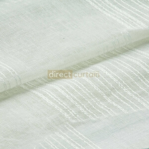 Day Curtain - Trapez White