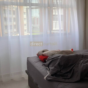 Day Curtain – Art Off-white Beige in Buangkok Singapore