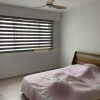 Korean Combi Blind – Blackout Dark Grey in Master Bedroom Singapore
