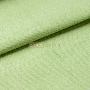 Blackout Curtain - Chevron Lime Green