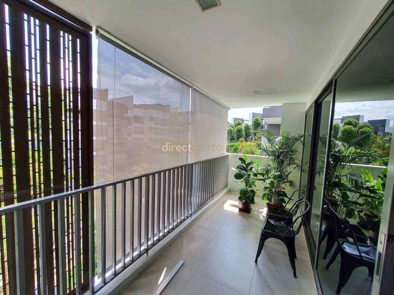 Outdoor Blinds Singapore | Waterproof Balcony Blinds | Direct Curtain