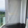 Outdoor Roller Blind Singapore - White Grey Rolled down - side wind guard