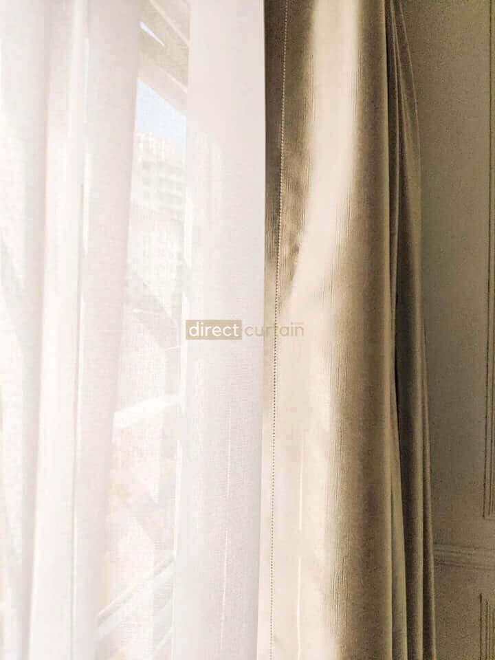 Dim Out Curtain Light Gold Direct