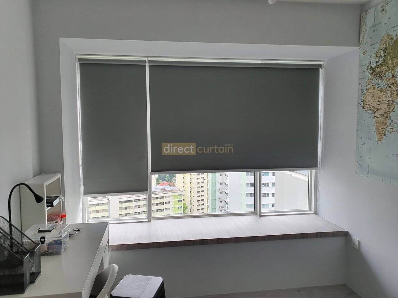 gap between roller blinds | Direct Curtain