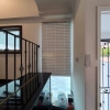 1 loop white venetian blinds closed without ladder tape