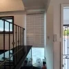 1 loop white venetian blinds closed without ladder tape