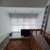 1 loop white venetian blinds open without ladder tape in baby room