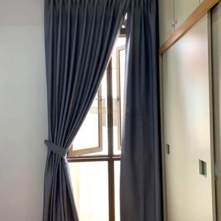 Dim-out Curtain – Designer Brushed Fine Classic Grey