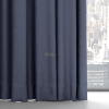 Acacia Curtain Fabric Vital Collection 05-Navy Marketing Shot 3
