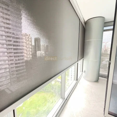 SHY ZIP installed in outdoor balcony in Gramercy Park Condo Angle Shot