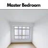HDB BTO Curtain Package Floorplan - 3 Room - Master Bedroom