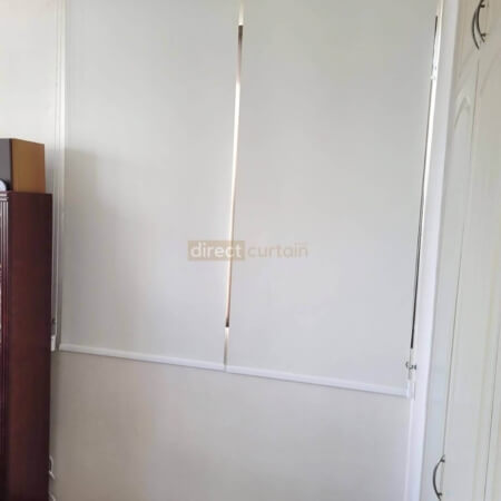 Blackout Roller Blind Ivory in Tanglin Condo Singapore