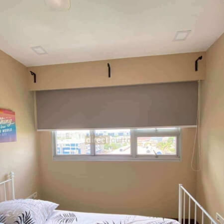 Blackout Roller Blind Latte Colour