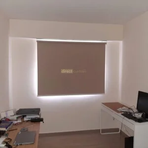 Blackout Roller Blind Tortilla Brown