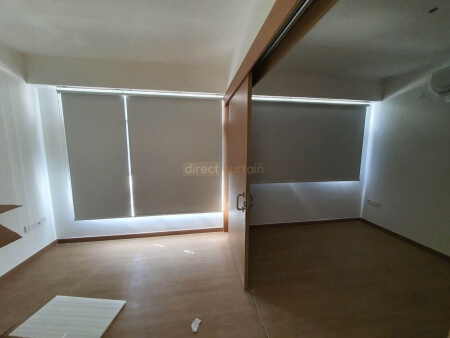 Indoor Block-out Roller Blind Porcelain White