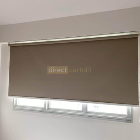 Indoor Roller Blind Singapore - Latte Brown