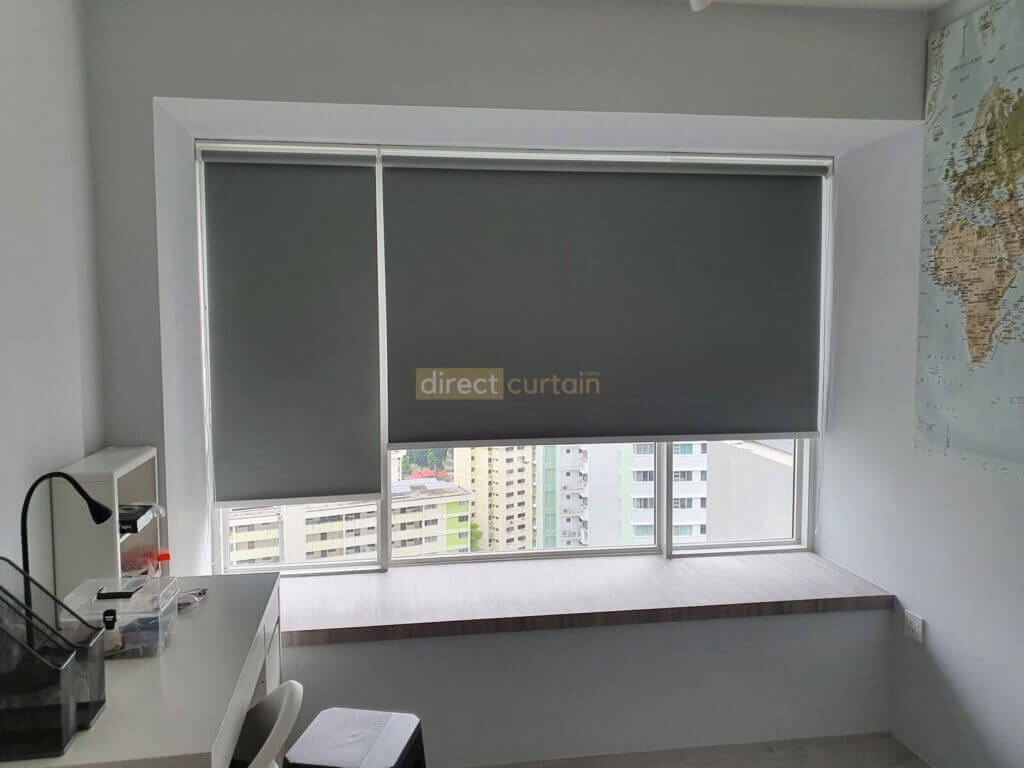 Roller blind - one big one small