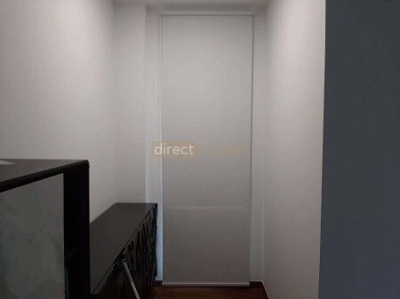 indoor blackout roller blind white