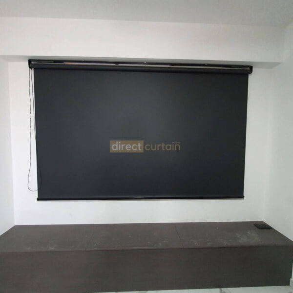 roller blind black system