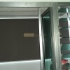 roller blind in kitchen service yard