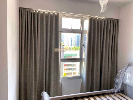 Blackout Night Curtain – Weave Charleston Brown-Ripple-Fold-Curtains