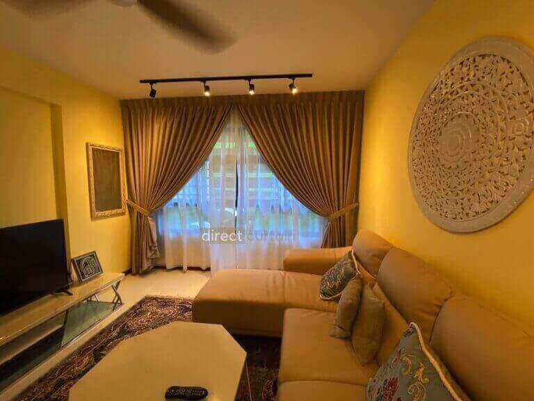 Dim-out Curtain – Tex Tan Beige in Tampines Singapore