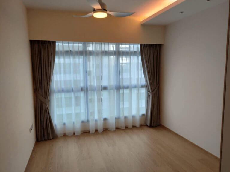 Dim-out Night Curtain Singapore – Smooth Oxford Brown