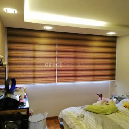KB 936-korean-combi-rainbow-zebra-blind