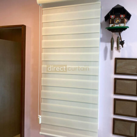 Korean Combi Blind - Ivory - 917 closed