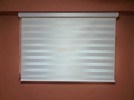 Korean Combi Blind – Blackout White-Rainbow blinds 9951 br2-watermark