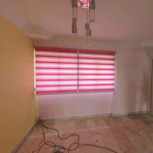 Korean Rainbow Blinds – Gradation Dim-out Pink