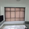 Korean Zebra Blind – Basic Dim-out Dark Brown
