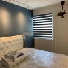 Korean Zebra Blind – Blackout Oxford Night Grey