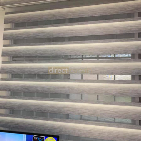 Rainbow Blinds Singapore - Gradation White Grey