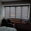 Zebra Blind – Blackout Chocolate Brown