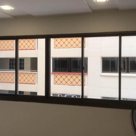 Bare Window before window treatment