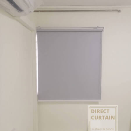 Light-Grey-Roller-Blinds-in-HDB-Resale-Flat