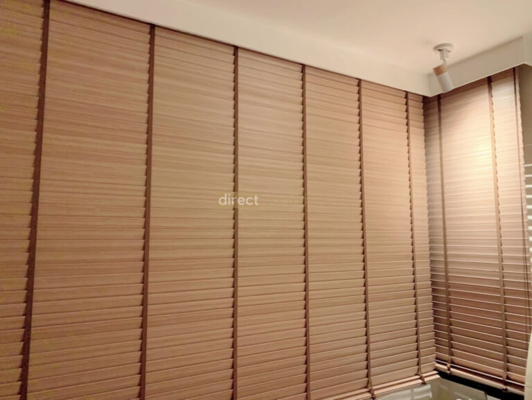1-Loop Venetian Blind PS108 Caramel (Promo) Closed