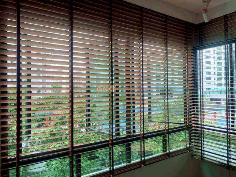 1-Loop Venetian Blind PS108 Caramel (Promo) open