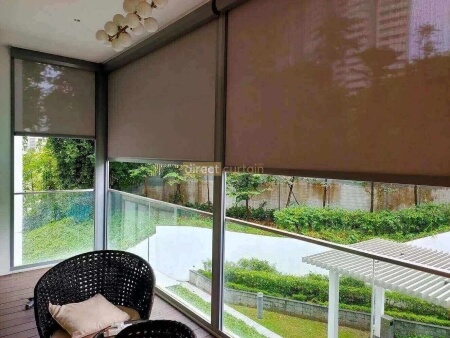 Zip Blinds Singapore - Give your balcony motorised shades