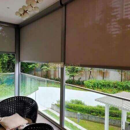 Zip Blinds Singapore - Give your balcony motorised shades
