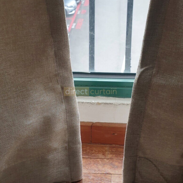 Semi-Sheer Curtain - Sand Beige 1
