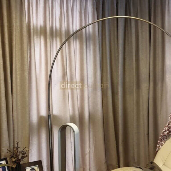 Semi-Sheer Curtain - Sand Beige 3